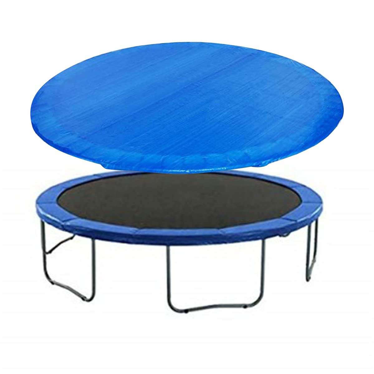 Weatherproof Round Trampoline Cover - Heavy Duty Snow & Sun Protection for Outdoor Trampolines | All-Season Use for Backyard, Garden & Playground Safety