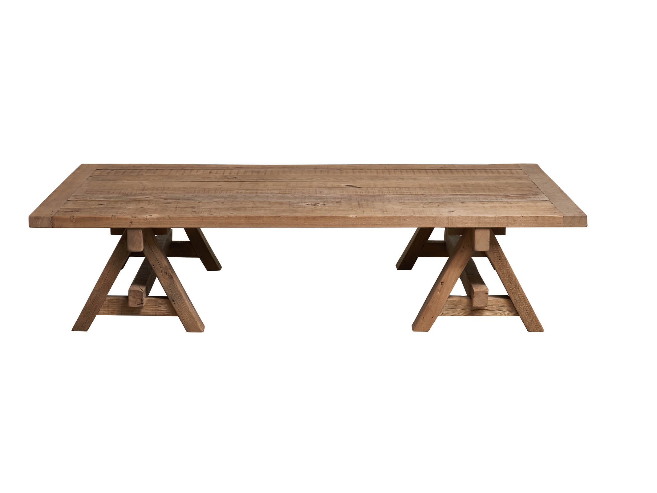 Modern A-Frame Coffee Table - Solid Wood Mid Century Design for Living Room, Lounge & Office - Stylish & Functional Home Decor Furniture