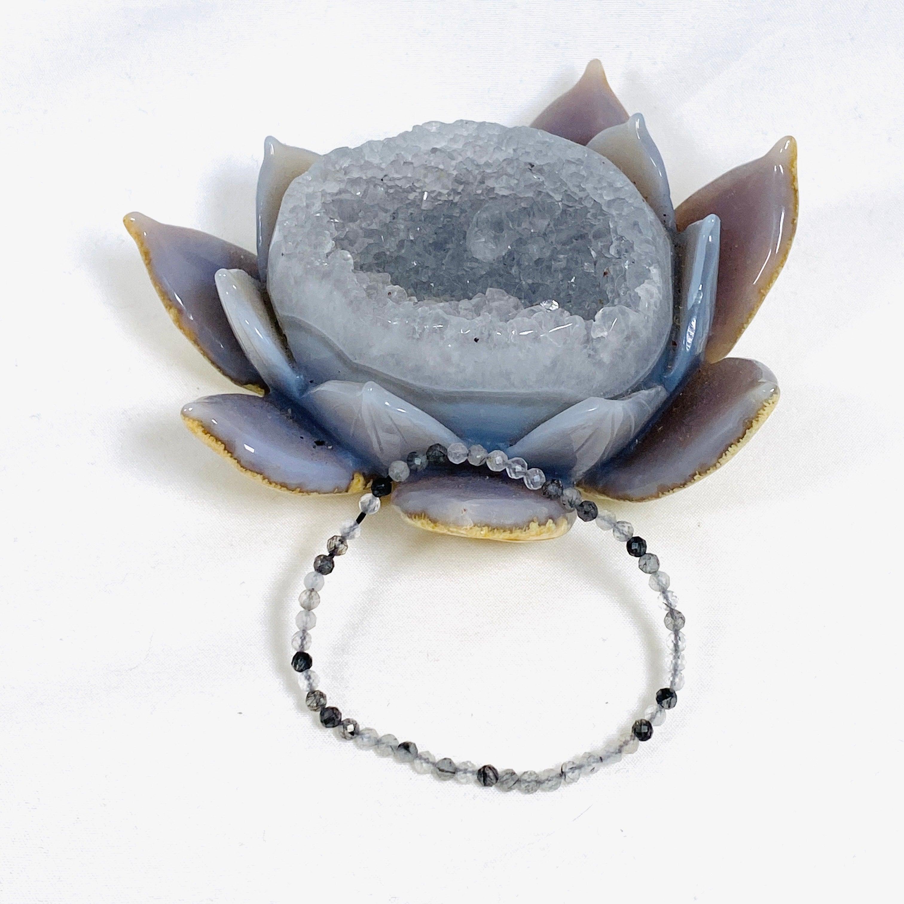 Healing Gemstone Beaded Bracelet for Women - Natural Stone Energy Jewelry for Stress Relief & Positive Vibes | Perfect for Yoga, Meditation & Everyday Wear
