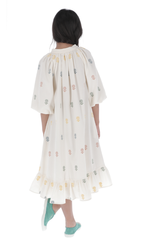 BELLE CHIARA Floral Print Summer Dress for Women - Size Small (S) - Perfect for Beach Vacations, Garden Parties & Date Nights
