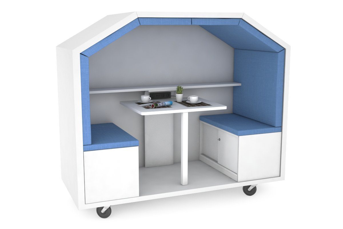 Mobile Meeting Pod - Portable Soundproof Office Booth for Private Video Calls & Remote Work | Perfect for Home Office, Coworking Spaces & Open Offices