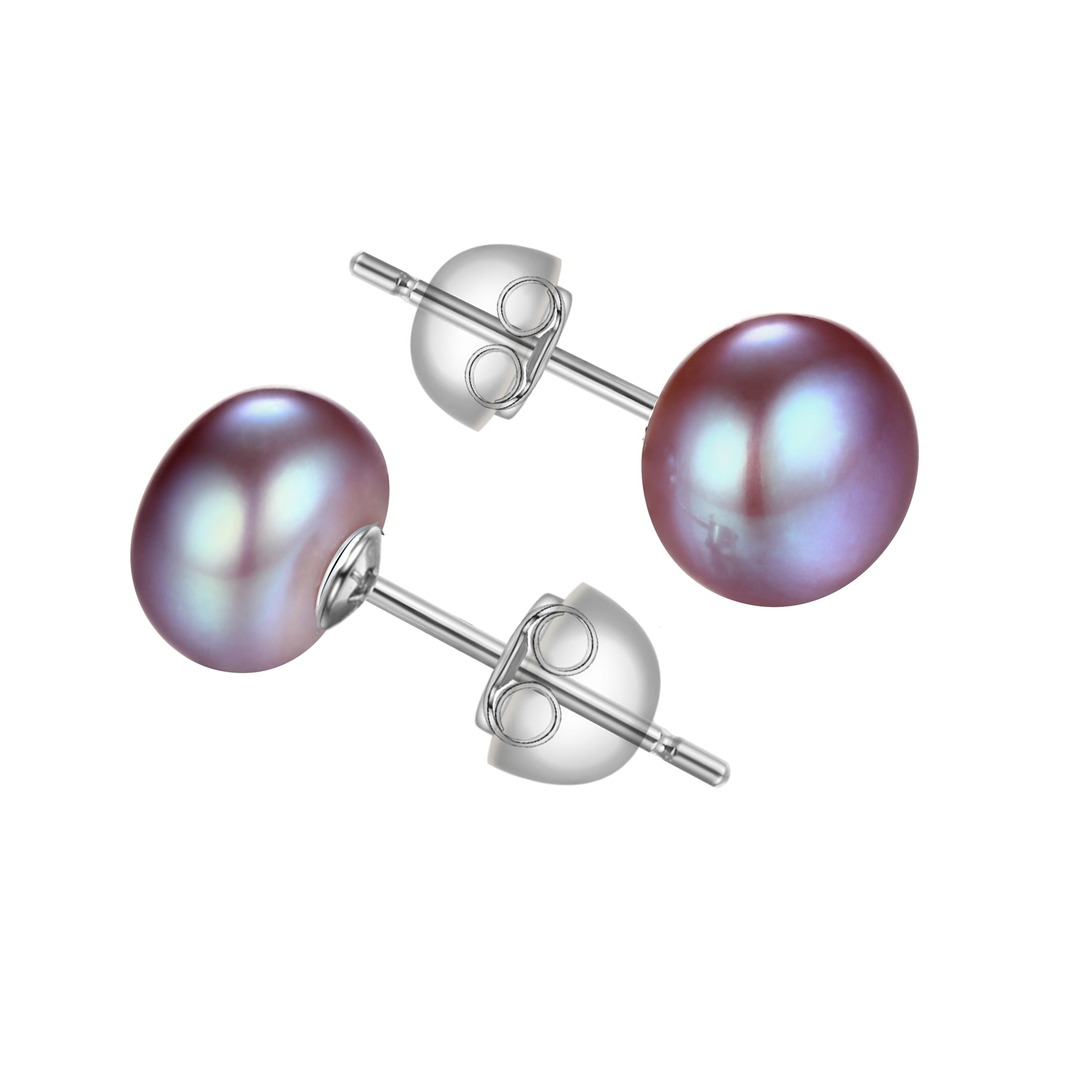 Natural Freshwater Pearl Stud Earrings for Women - Classic & Elegant Jewelry Gift for Birthday, Anniversary, Wedding | Perfect for Daily Wear, Office & Special Occasions