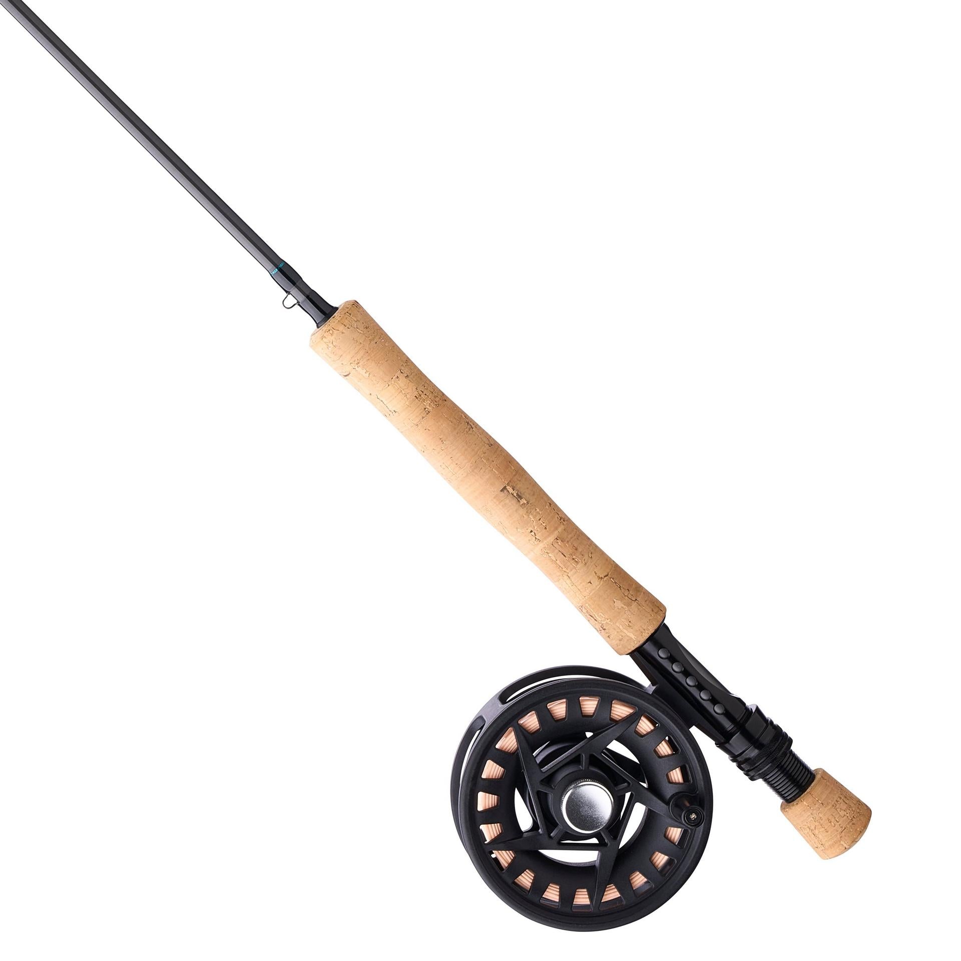 Cedar Canyon™ Elite Fly Fishing Combo Rod and Reel Set - Perfect for Trout, Bass, and Salmon Fishing in Rivers and Lakes