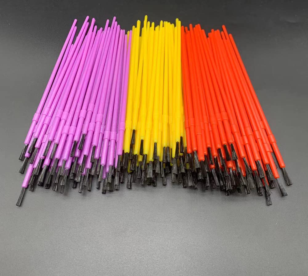 150-Piece Plastic Paint Brush Set - Acrylic, Watercolor & Detail Brushes for Kids - Colorful Art Supplies Kit for Painting, Learning & Educational Activities - Perfect for DIY Crafts, School Projects & Home Art Classes