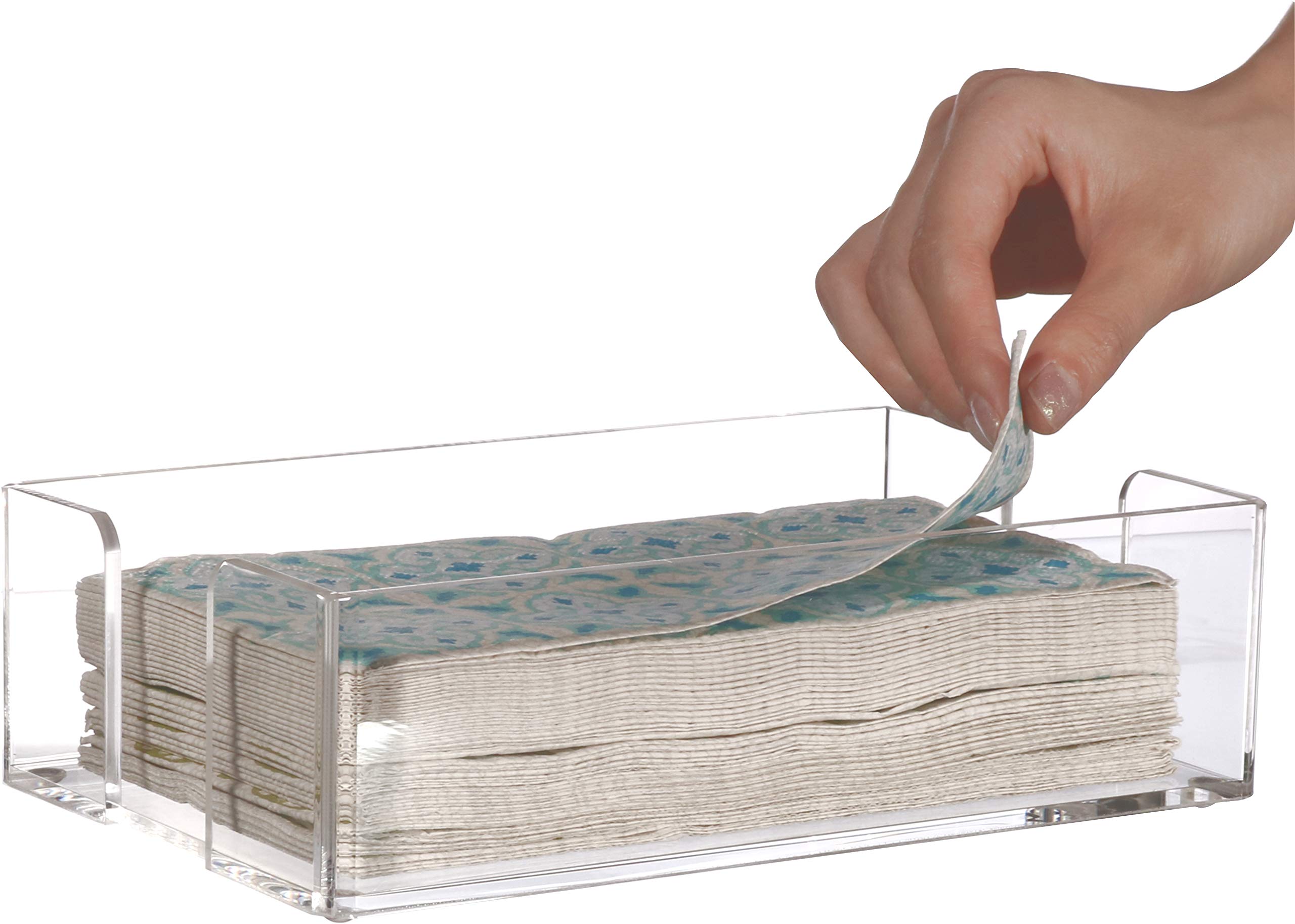Clear Acrylic Napkin Holder - 9