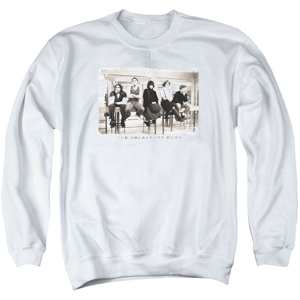 Breakfast Club Mugs Unisex Crewneck Sweatshirt for Men & Women | Vintage Movie Inspired Pullover | Perfect for Casual Wear, Movie Nights & Gifts