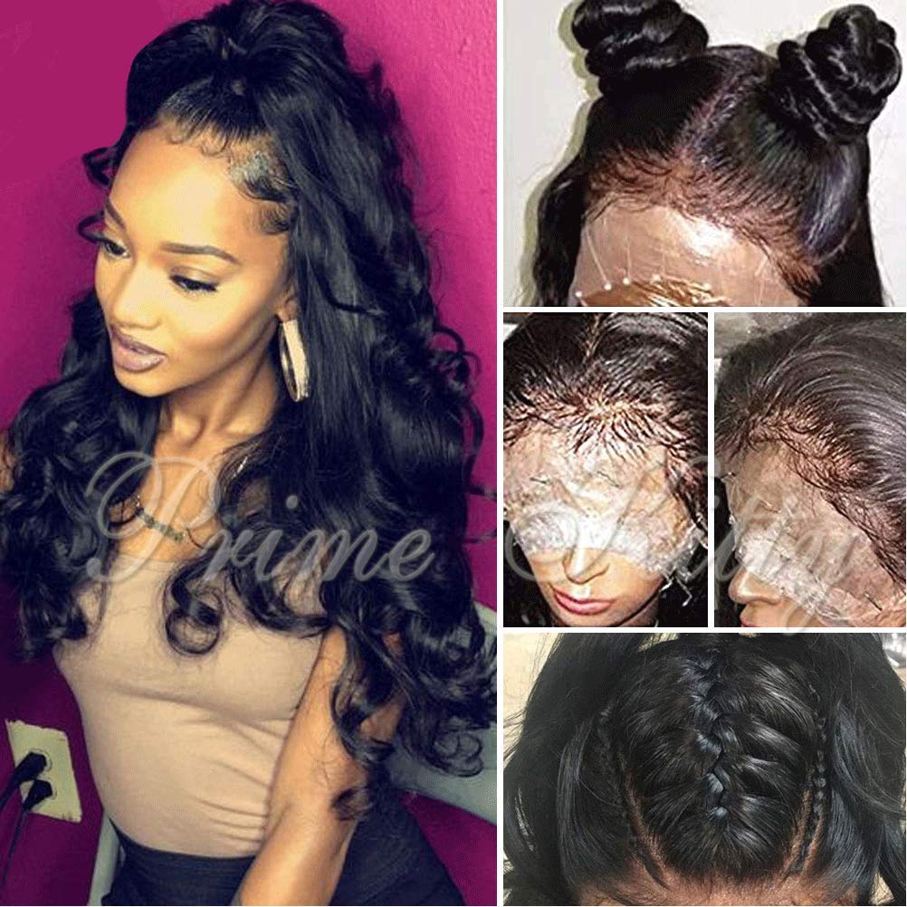 150% Density Brazilian Virgin Human Hair Lace Front Wig - Small Cap Body Wave with Baby Hair | Glueless Curly Lace Front Wig for Black Women | Pre-Plucked 9A Quality | 12 Inch Length | Perfect for Daily Wear, Special Occasions & Protective Styling