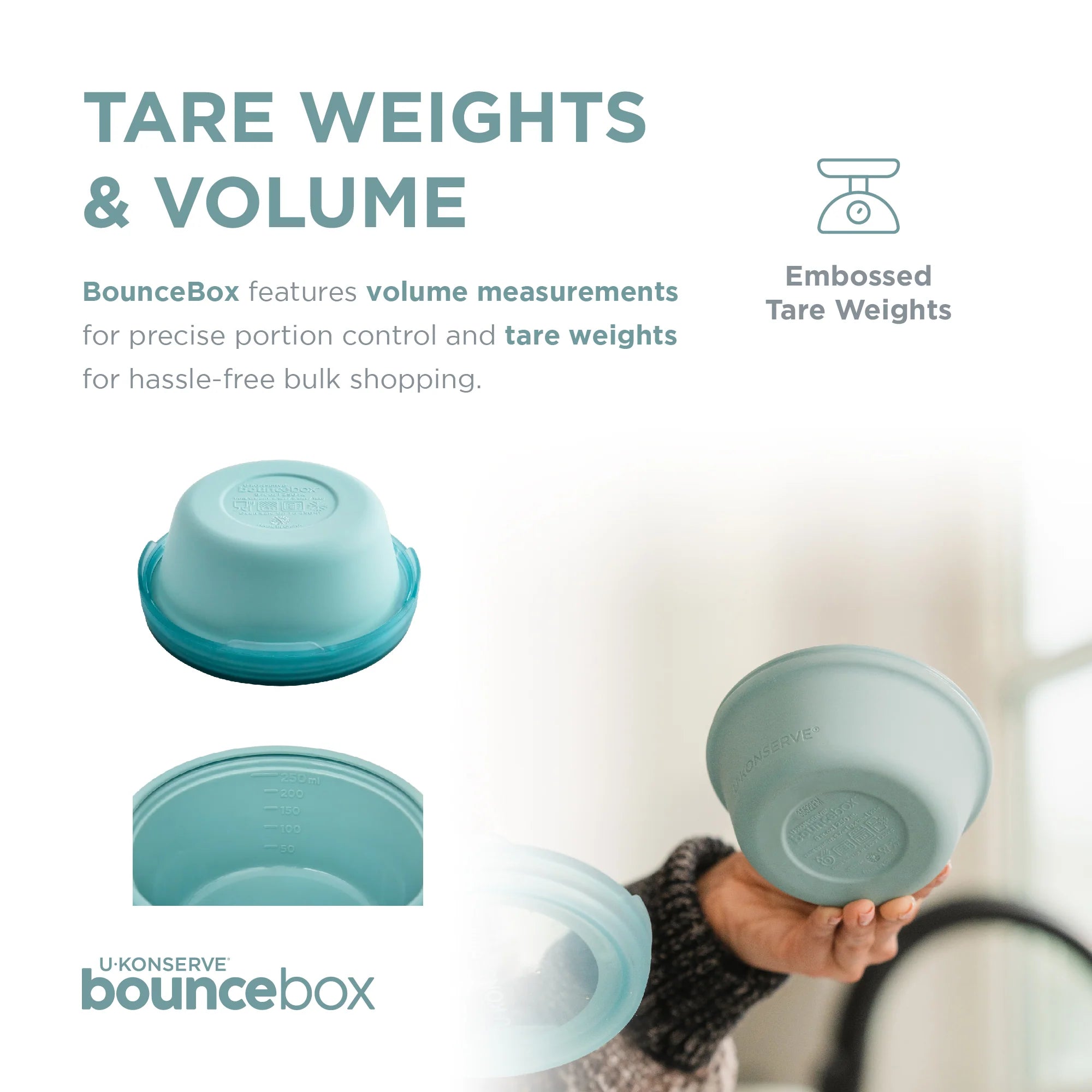 U Konserve Leak Proof Silicone Bouncebox - Reusable Food Storage Container for Lunch, Snacks & Meal Prep | Eco-Friendly, Microwave & Dishwasher Safe | Perfect for School, Office & Outdoor Activities