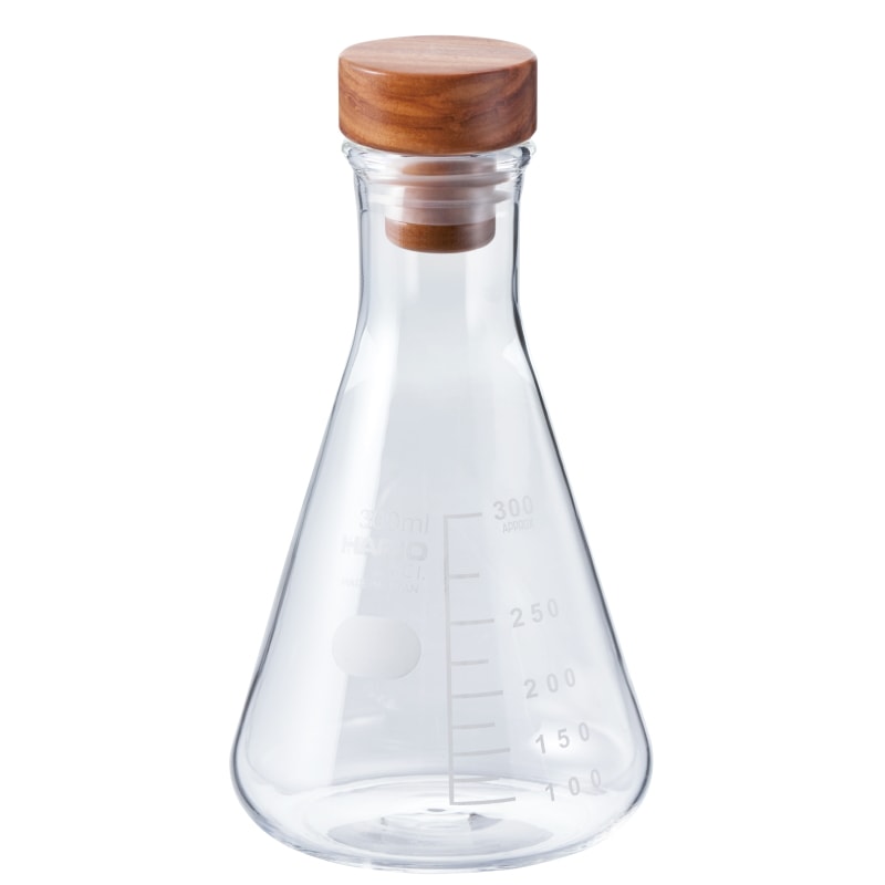 Hario V60 Coffee Dripper & Flask Set - Premium Glass Coffee Maker for Pour Over Brewing - Perfect for Home, Office & Travel Use