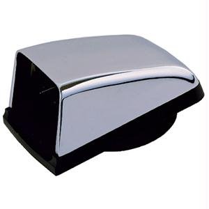 SuperJock Chromalex Cowl Vent - 3 Duct Chrome Plated Zinc Air Intake for Car & Truck - Perfect for Performance Upgrades & Engine Cooling