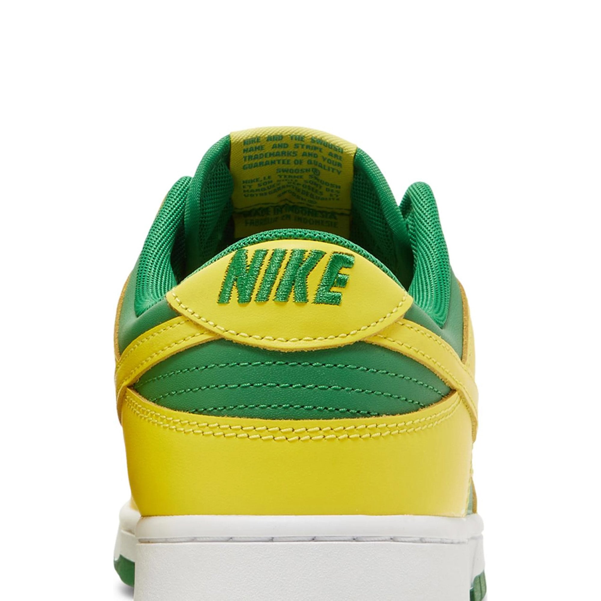 Nike Dunk Low Retro 'Reverse Brazil' Sneakers (2023) - Men's Basketball Shoes for Casual Wear & Street Style