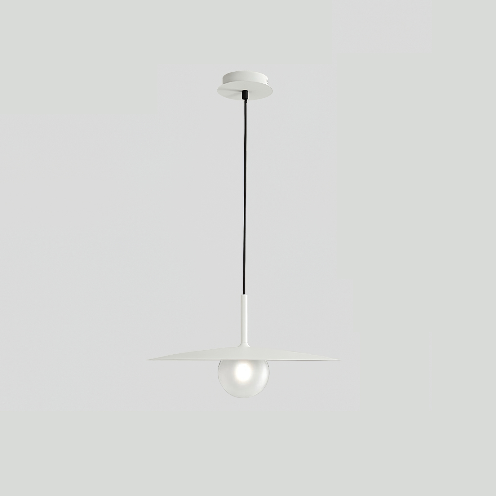 Modern UFO Flying Saucer Pendant Light - Sleek Hanging Ceiling Lamp for Living Room, Bedroom & Dining Room Decor - Perfect for Mid-Century & Contemporary Home Interiors