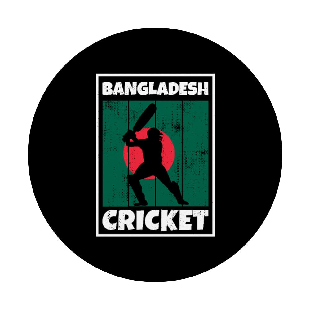 Bangladesh Cricket Fan Flag PopSockets - Swappable PopGrip for Phones & Tablets - Show Your Team Spirit at Games, Travel & Daily Use
