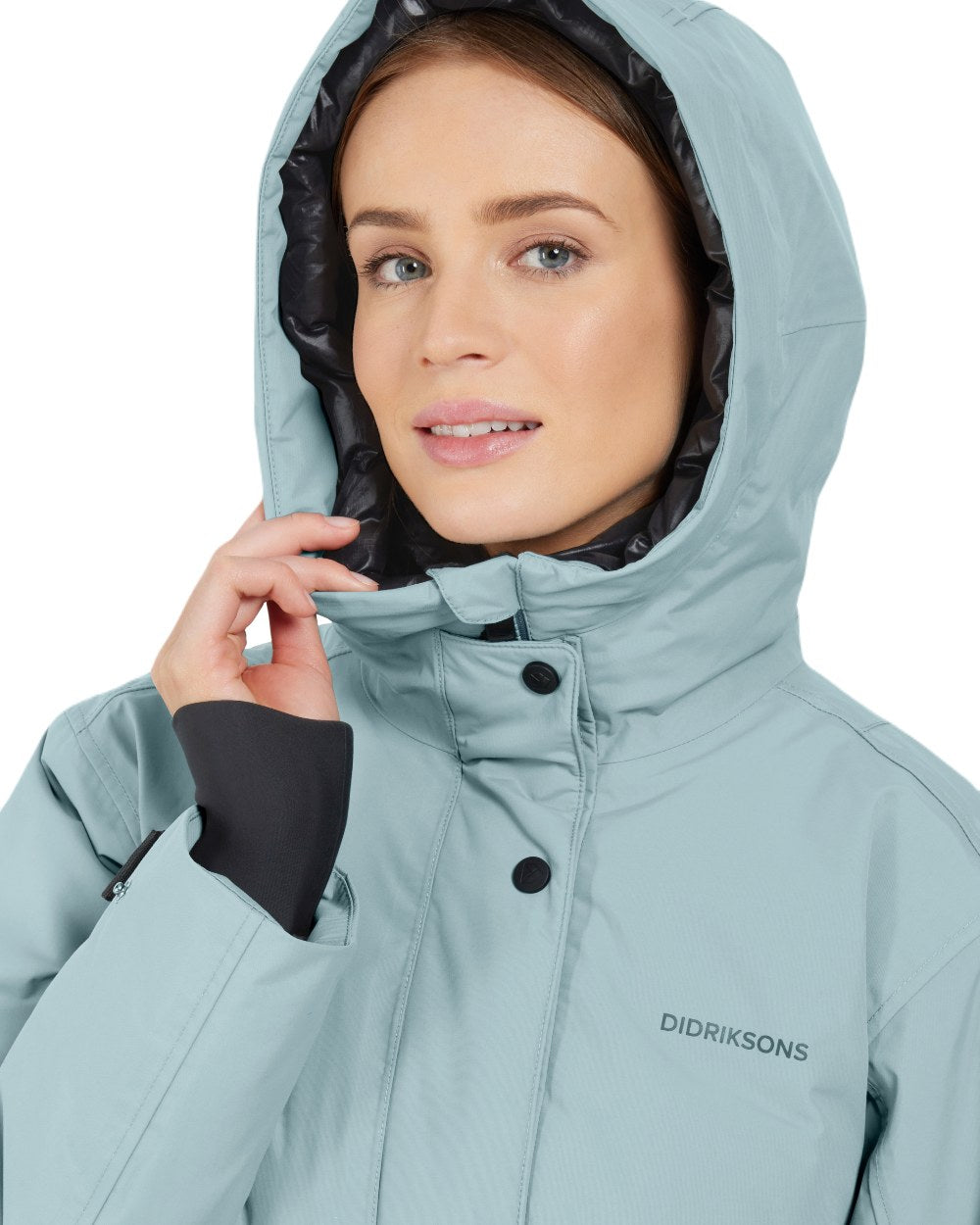Didriksons Women's Ilsa Parka - Waterproof Winter Coat with Hood, Warm Insulated Jacket for Cold Weather - Perfect for Skiing, Snowboarding & Outdoor Adventures