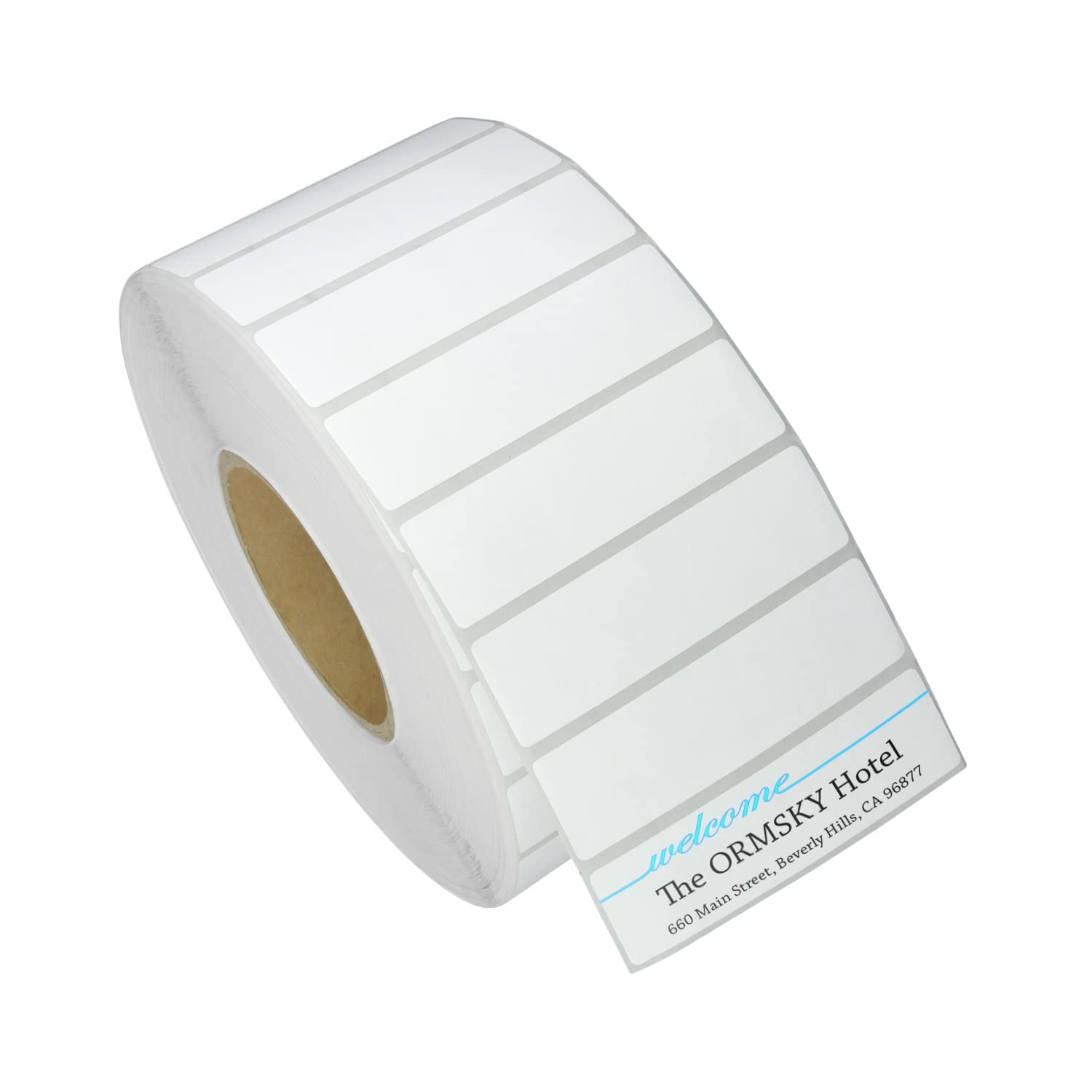 OfficeSmartLabels 3x1 Inch Direct Thermal Shipping Labels - Compatible with Rollo Printer, Zebra Desktop Printers & More - 3