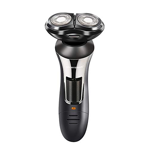 Premium Electric Razor for Men - Waterproof & Rechargeable Beard Trimmer with Smart Shaving Technology | Perfect Grooming Kit for Travel, Home & Office Use | Ideal Gift for Men (Black)