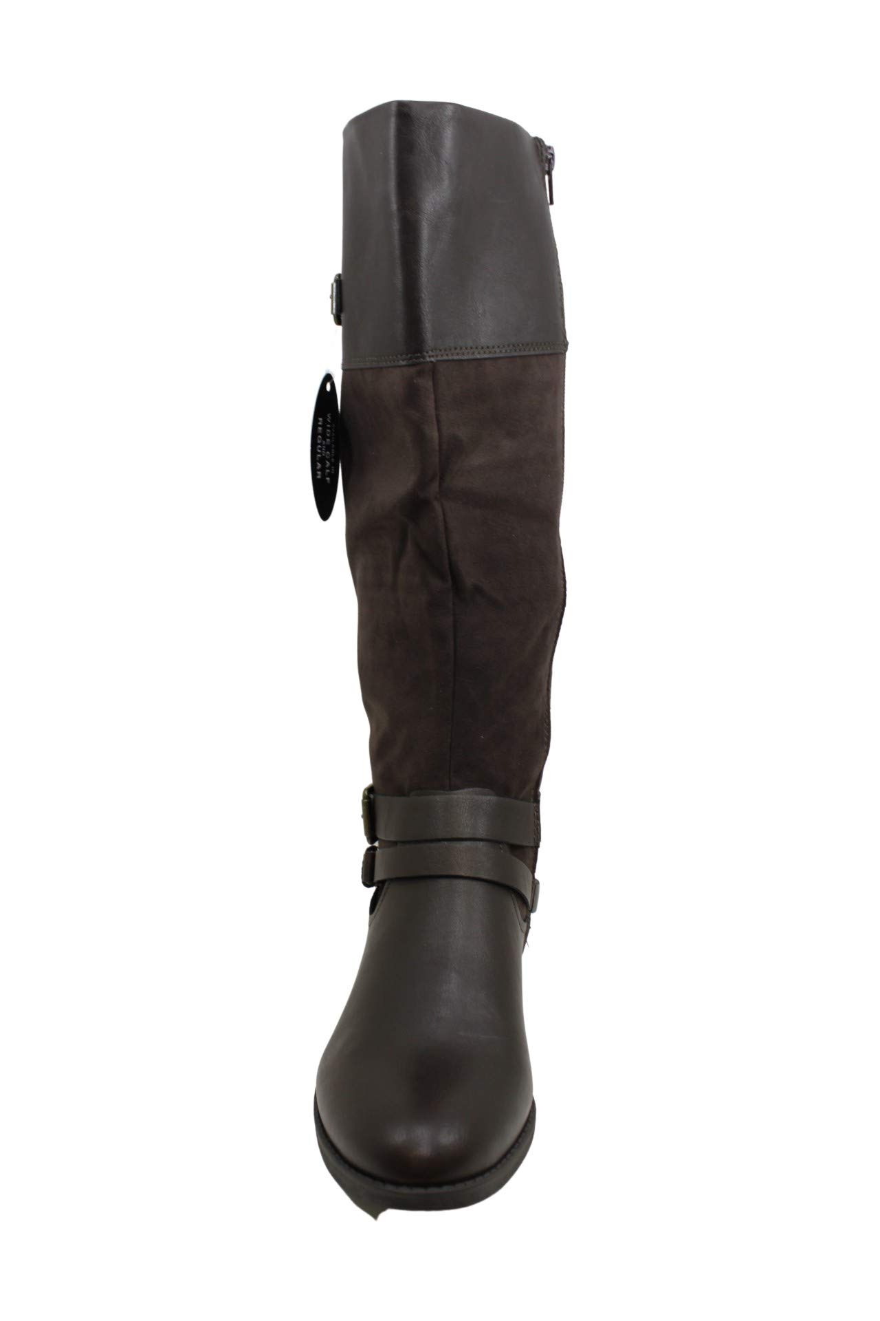 Style & Co. Women's Ashliie Closed Toe Knee High Boots in Chocolate Brown - Size Toddler 10.0 | Comfortable & Stylish Winter Boots for Women, Perfect for Cold Weather & Outdoor Activities
