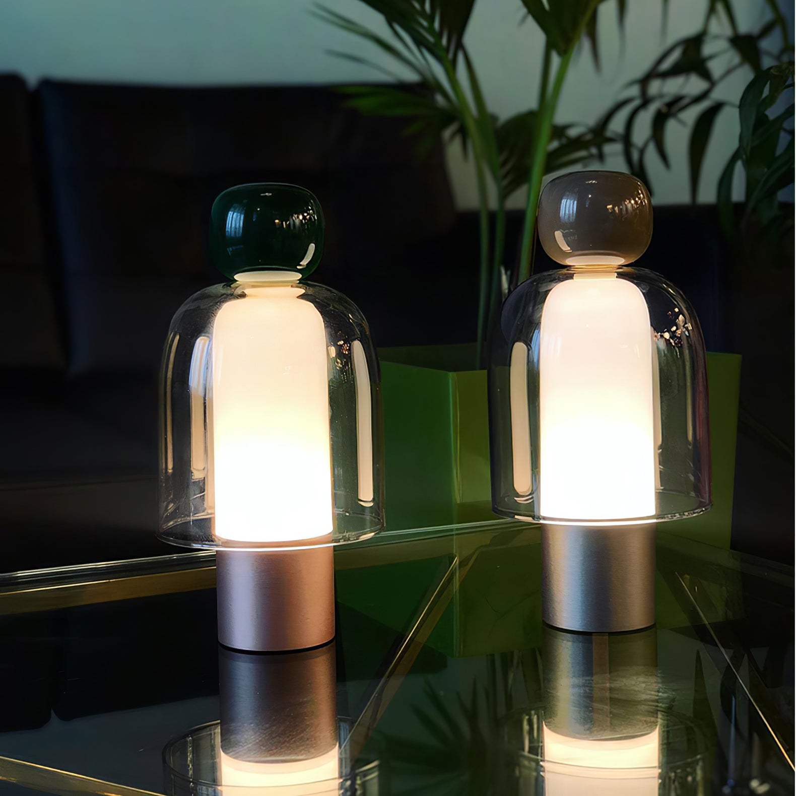 Lumina Joy Table Lamp - Modern LED Nightstand Lamp with Touch Control, Dimmable Warm White Light for Bedroom, Living Room, Office - Perfect for Reading, Relaxing & Decor