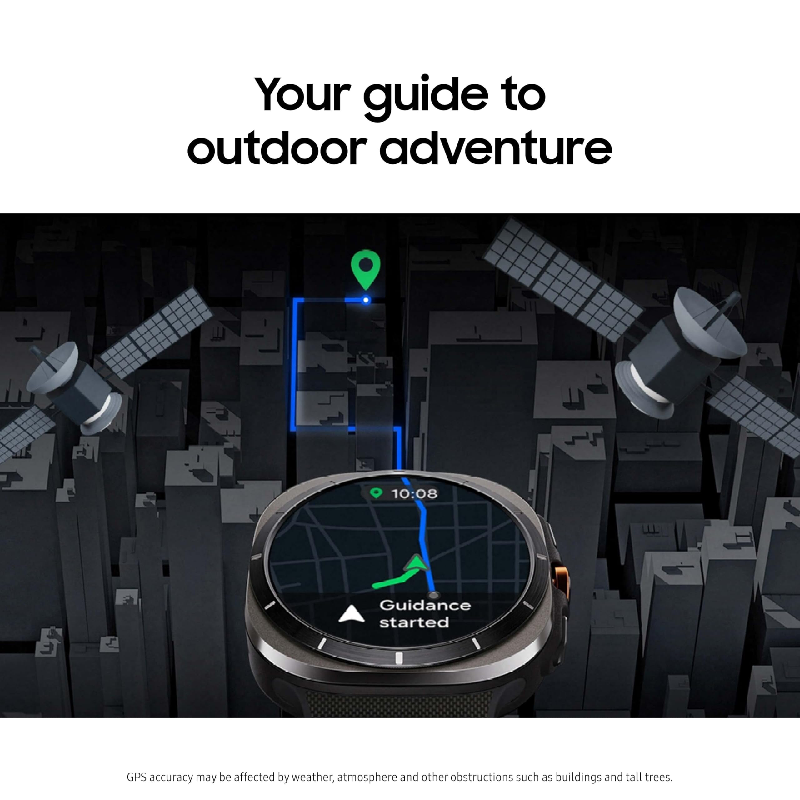 SAMSUNG Galaxy Watch Ultra 47mm LTE Smartwatch - Titanium Gray (Renewed) | AI Fitness Tracker with Heart Rate Monitor, Sleep Tracking, GPS & Wellness Tips | Perfect for Running, Workouts & Daily Health Monitoring