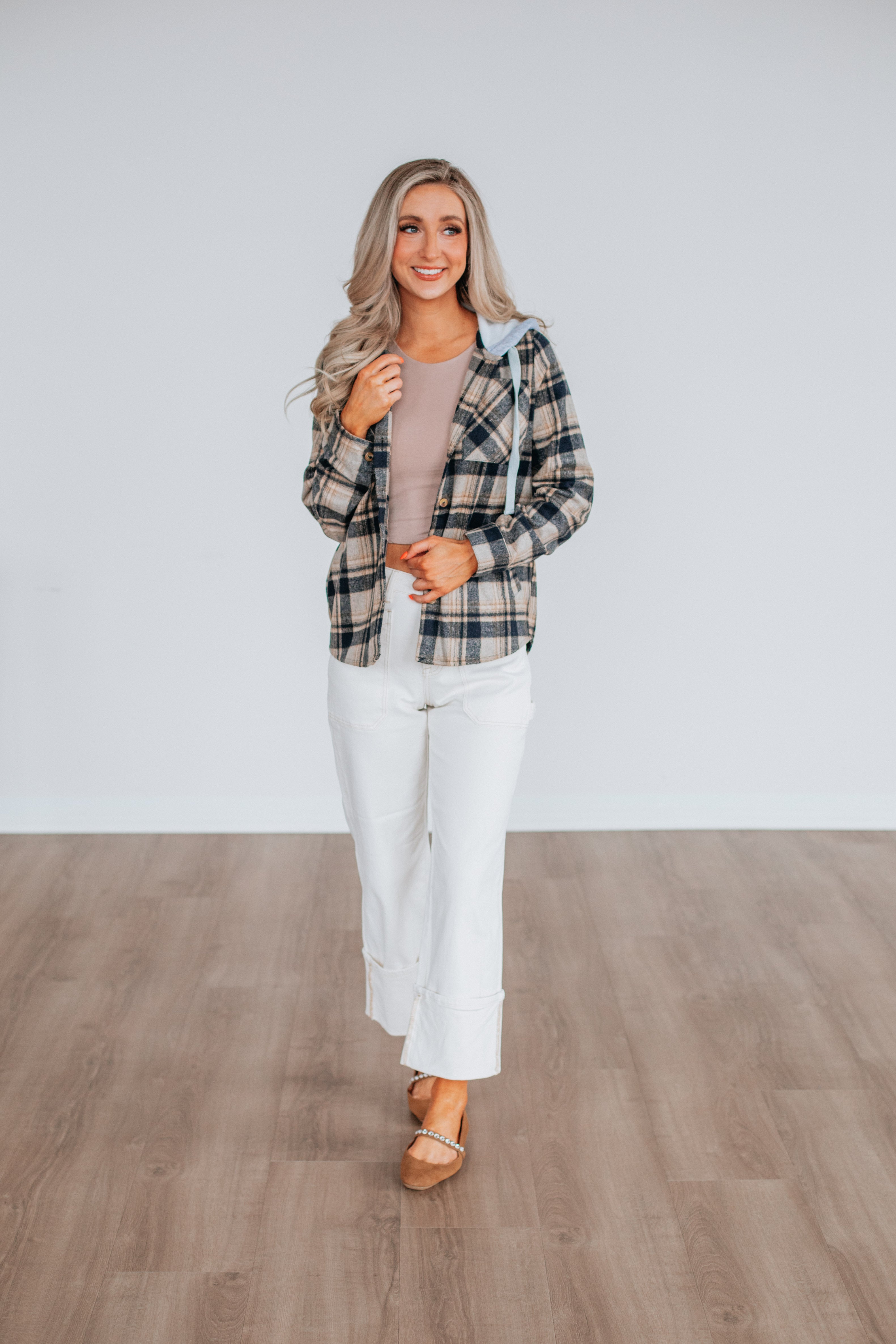 Jeremiah Flannel Shacket in Navy Mix - Stylish & Comfortable Overshirt for Men | Perfect for Casual Outings, Layering, and Outdoor Adventures