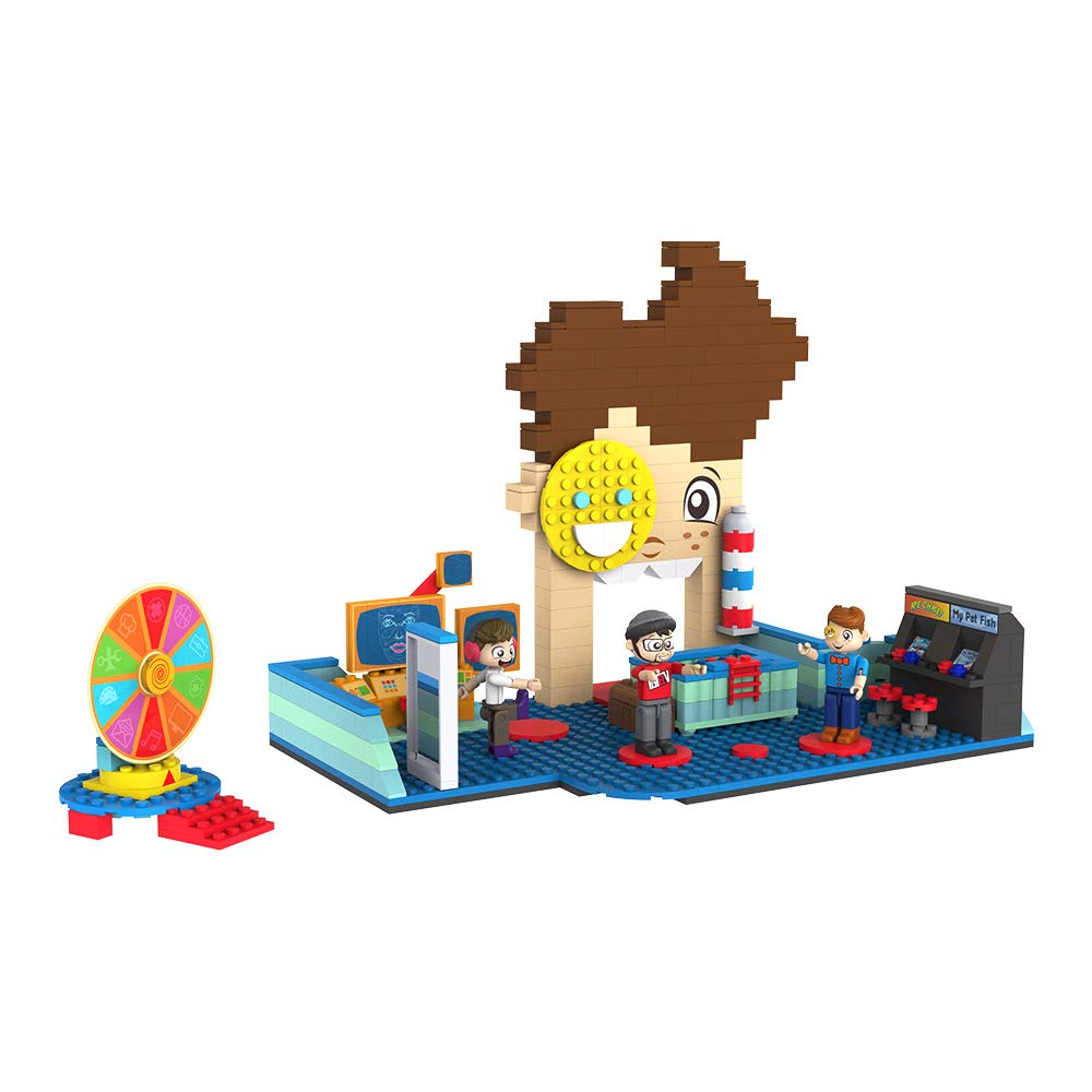 FGTeeV Funnel Boy Fun House Building Blocks Set - 474 Pieces STEM Toy for Kids, Creative Construction Playset for Birthday Gifts & Indoor Family Activities