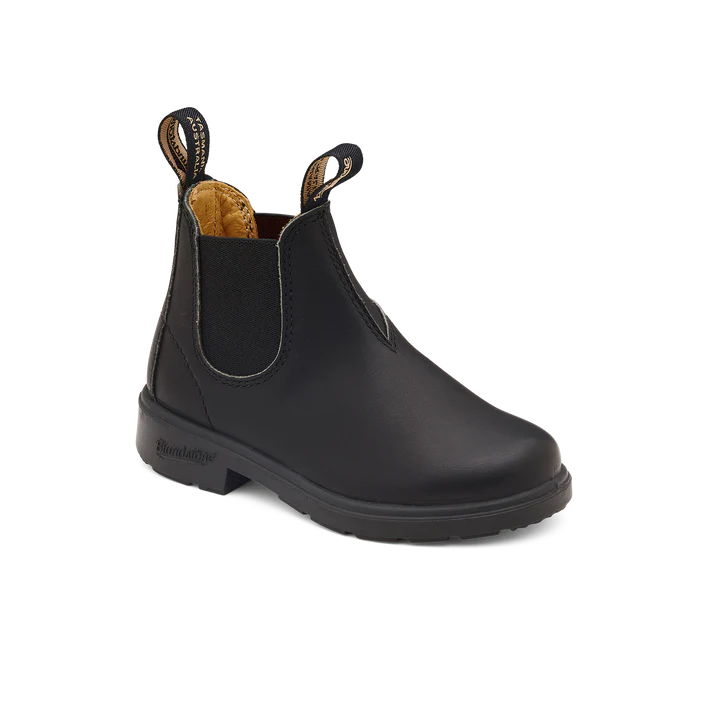 Blundstone 531 Kids Chelsea Boots - Black Leather Ankle Boots for Boys & Girls | Comfortable & Durable for School, Outdoor Play & Everyday Wear