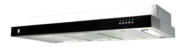 EF EFCH6202HMSS Stainless Steel Cooker Hood - 30 Inch Under Cabinet Range Hood with LED Lights & 3 Speed Fan - Perfect for Kitchen Ventilation in Apartments, Homes & Restaurants