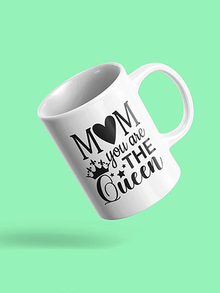 Smartprints Queen Mom Ceramic Coffee Mug - Best Gift for Mother's Day, Birthday, Anniversary - Perfect for Tea, Coffee & Hot Drinks at Home or Office
