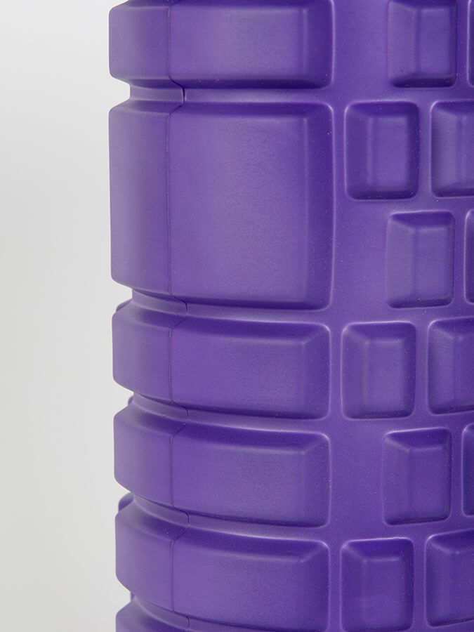 Yoga Studio SMR Trigger Point Grid Foam Massage Roller for Muscle Recovery & Pain Relief - Perfect for Yoga, Fitness, and Post-Workout Recovery