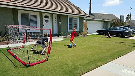 PowerNet Soccer Goal 8x4 - Portable & Durable Soccer Net for Training & Backyard Games - Perfect for Youth, Adults & Professional Practice