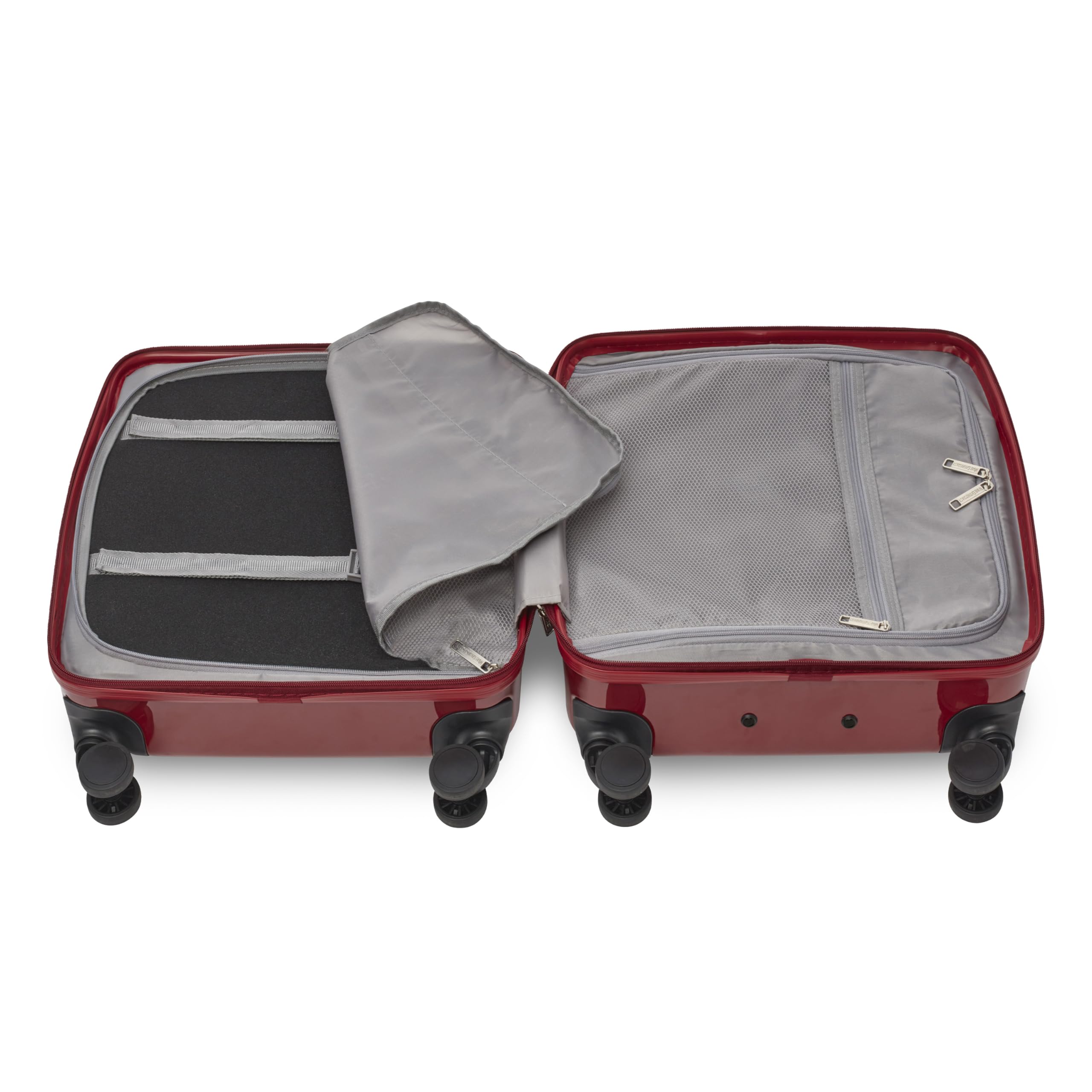 Wine Enthusiast Vino-Voyage TSA-Approved 12-Bottle Wine Suitcase - Premium Wine Travel Carrier for Airplane & Road Trips - Perfect for Vacation, Gifts & Wine Tours