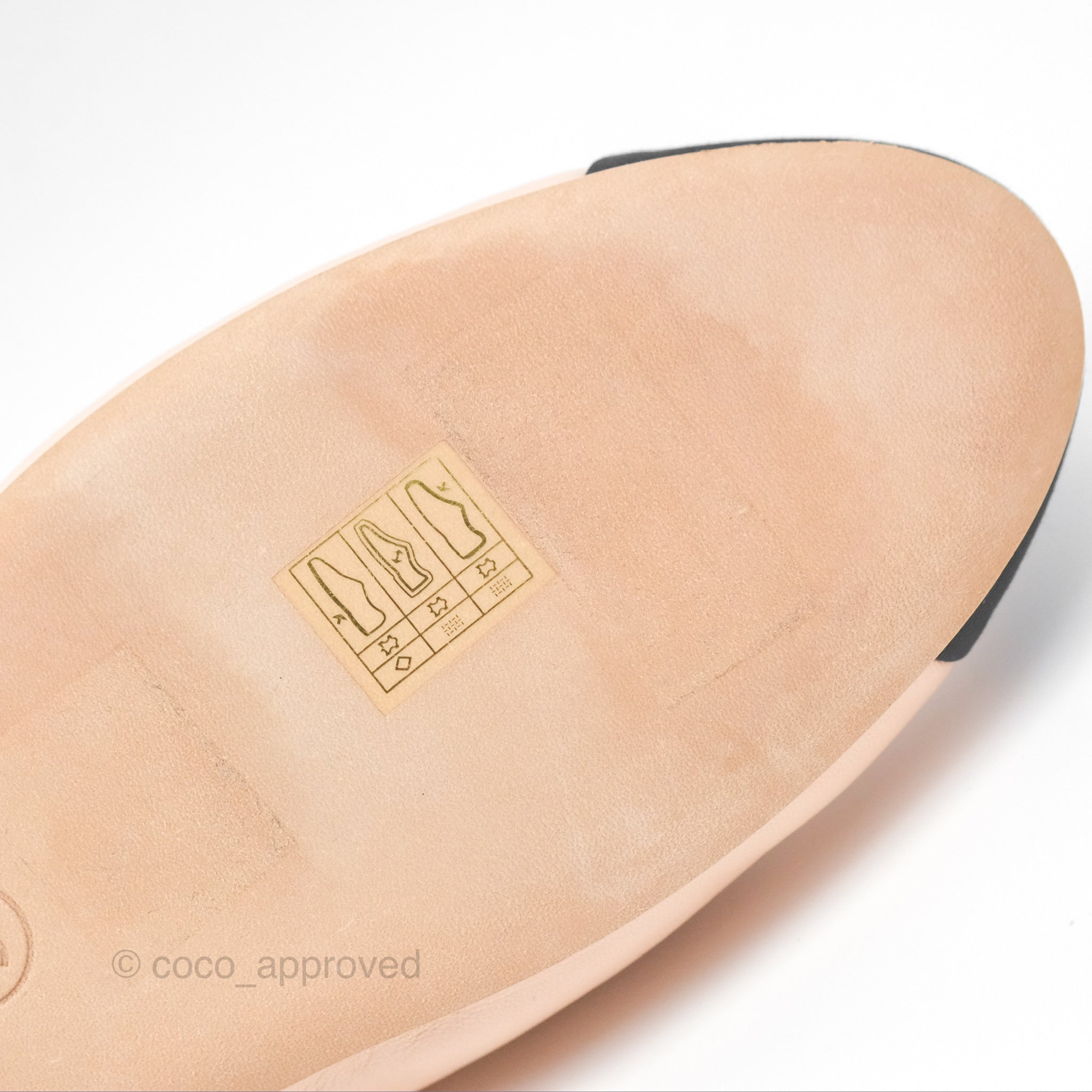 Chanel CC Cap Toe Loafers for Women - Black & Beige Leather Shoes Size 39 | Luxury Designer Loafers for Office, Party & Casual Wear