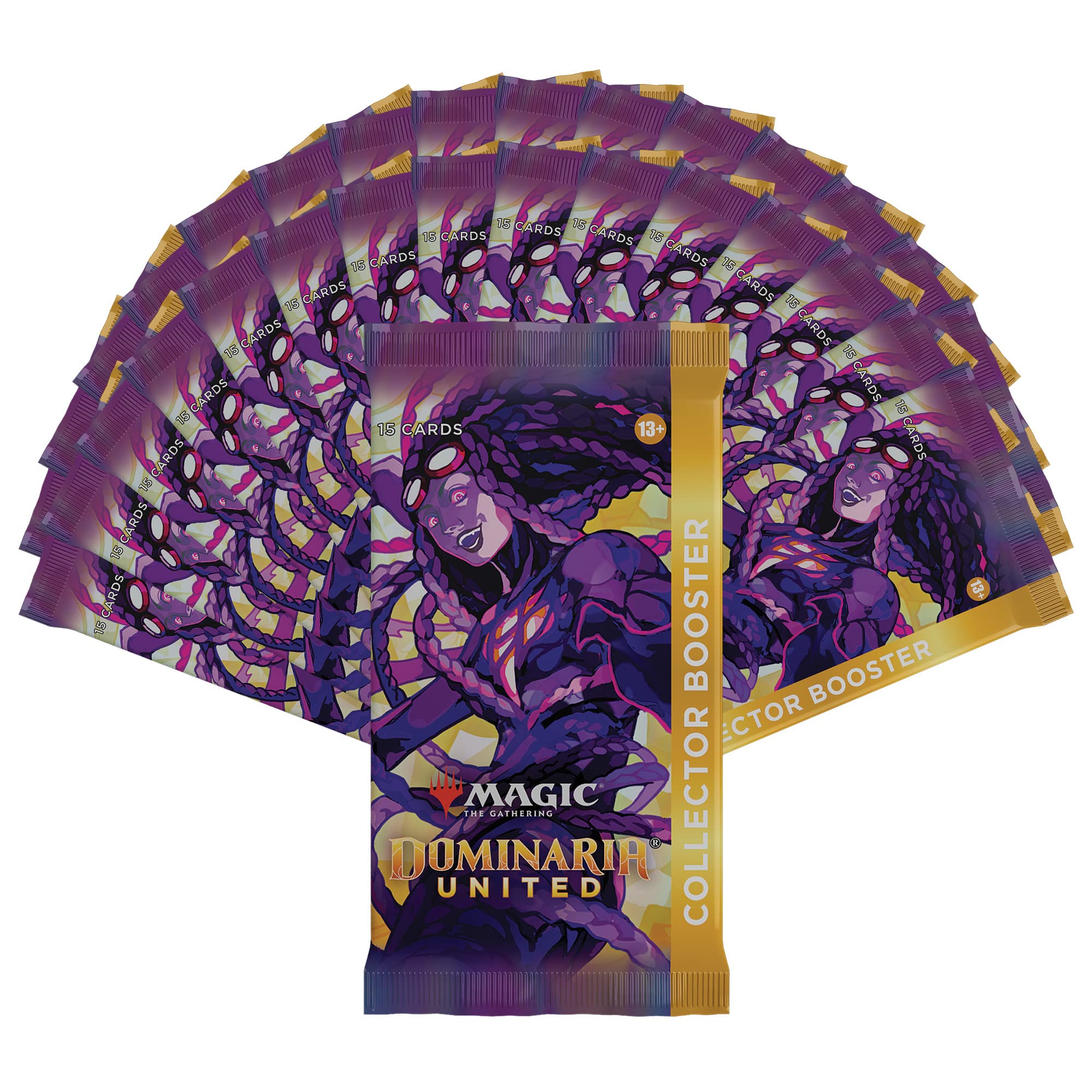 Magic The Gathering Dominaria United Collector Booster Box - 12 Packs + Topper Card (181 Cards) | MTG Trading Card Game for Collectors & Players | Perfect for Tournaments, Deck Building & Gift Giving
