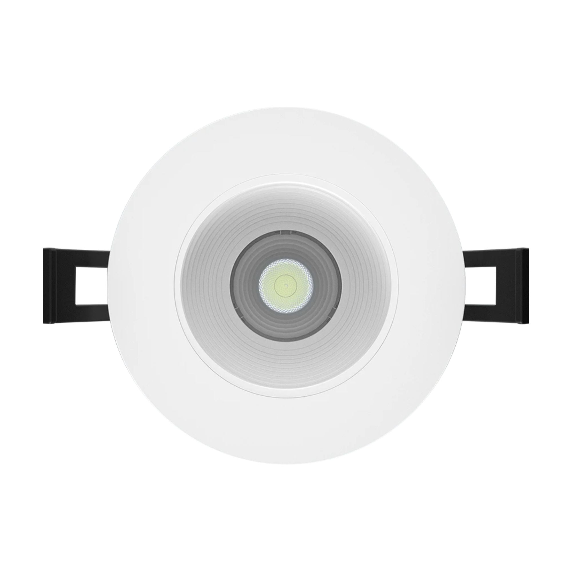 6 Inch Canless LED Recessed Lights - 650 Lumens Dimmable Ceiling Light with 5 Color Temperatures (2700K-6500K), Round Baffle Trim - Perfect for Bedroom, Kitchen, Living Room & Office Lighting