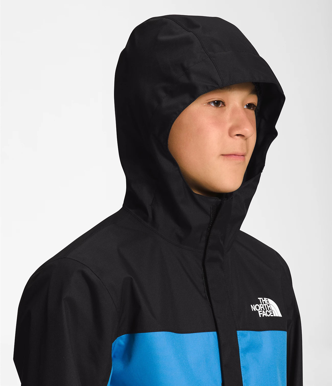 Antora Boys' Waterproof Rain Jacket - Lightweight & Breathable Outdoor Jacket for Kids - NF0A82ST - Perfect for Hiking, School & Play in Wet Weather