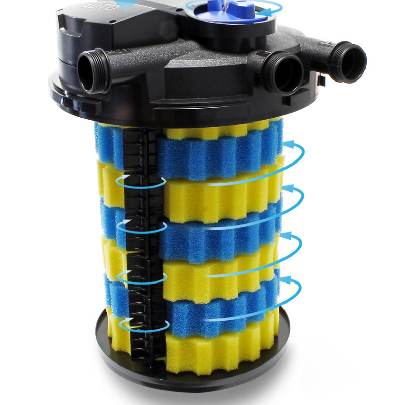 SUNSUN CPF 2500/10000/15000/20000 Bio Sponge Filter Media Replacement Set for Aquarium, Fish Tank, Pond - High Efficiency Biological Filtration for Clean Water & Healthy Fish