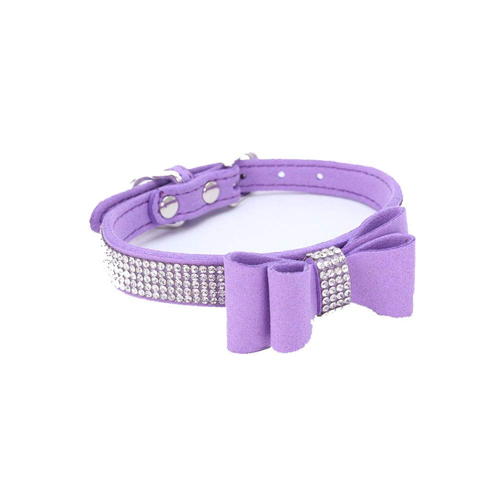 Sparkling Rhinestone Dog Collar & Leash Set - Crystal Diamond Pet Collar for Small & Medium Dogs | Fashionable & Dazzling Accessory for Daily Walks, Parties & Special Occasions