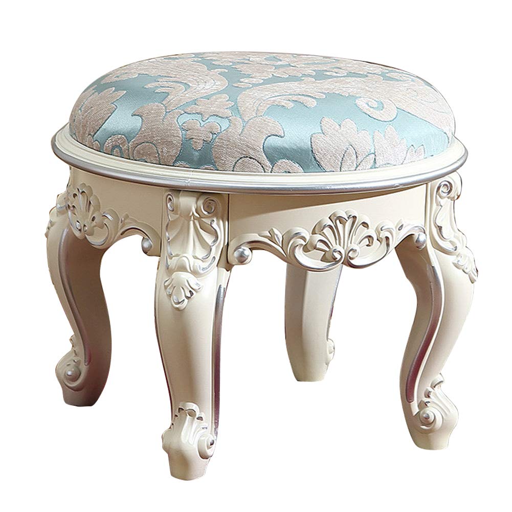 ZYIFAN Vanity Bench with Thick Padded Cushion & ABS Legs - Makeup Stool, Dressing Chair, Piano Seat for Bedroom, Bathroom & Boudoir - Perfect for Makeup Application, Dressing Area & Home Decor