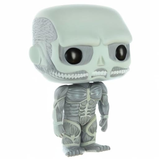 Funko POP Anime: Attack on Titan - 6-Inch Colossal Titan Collectible Vinyl Figure - Exclusive Greyscale Edition - Perfect for Anime Fans, Display & Gift Giving