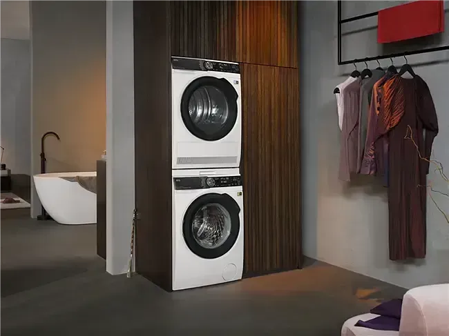 AEG 8000 Series UniversalDose 9kg Front Load Washing Machine - Energy Efficient, Large Capacity for Family Laundry, Perfect for Home & Apartment Use