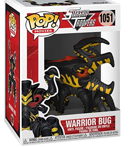 Funko Pop Movies Starship Troopers Warrior Bug #1051 Vinyl Collectible Figure with EcoTek Protector Case - Perfect for Display, Movie Fans & Sci-Fi Collectors