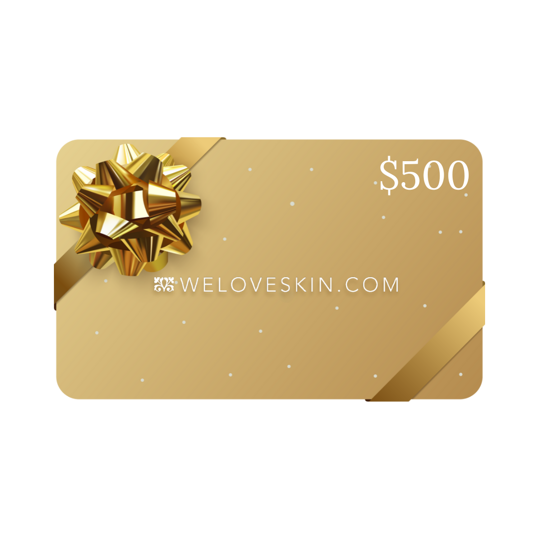 We Love Skin Gift Card - Perfect for Online Shopping & Skincare Gifts | Ideal for Birthdays, Holidays & Self-Care Treats