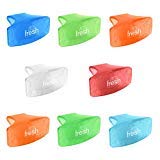Eco-Friendly Toilet Bowl Air Freshener Clips 2.0 - Cotton Blossom Scent (6 Pack) | Long-Lasting Bathroom Freshener for Home & Office Use