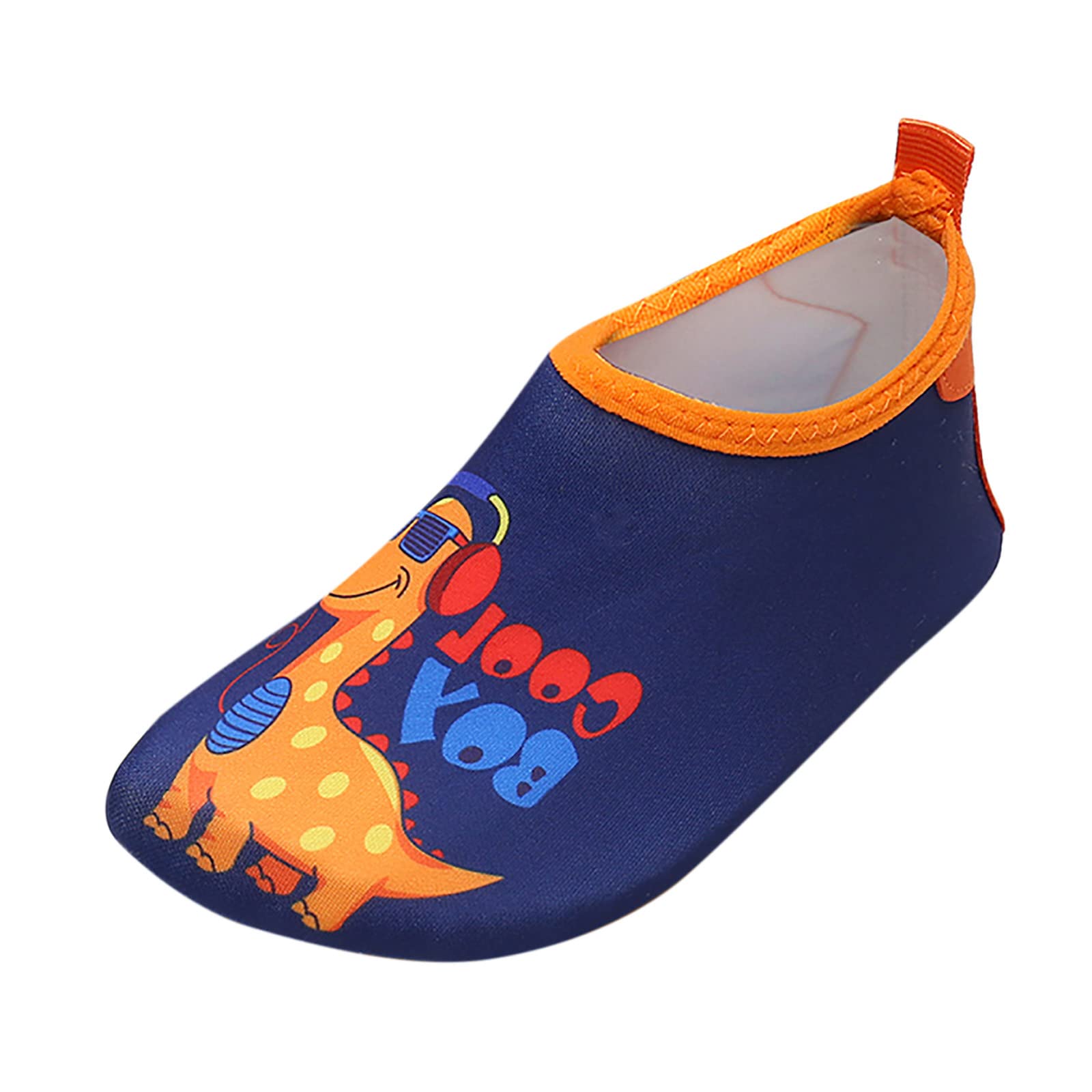 Kids Water Shoes - Quick Dry Swim Shoes for Beach, Pool & Outdoor Activities | Non-Slip Aqua Socks with Cartoon Animal Designs | Perfect for Toddler Swimming, Diving & Water Play