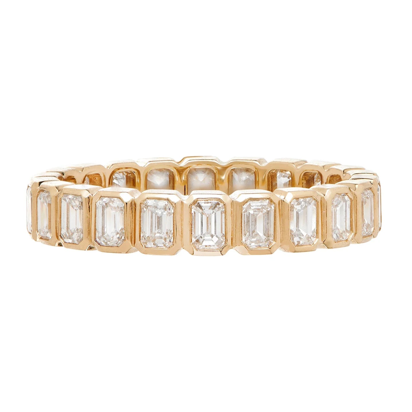 Sethi Couture Nea White Diamond Wedding Band Ring – Elegant & Timeless for Brides, Engagement, Anniversary Gifts