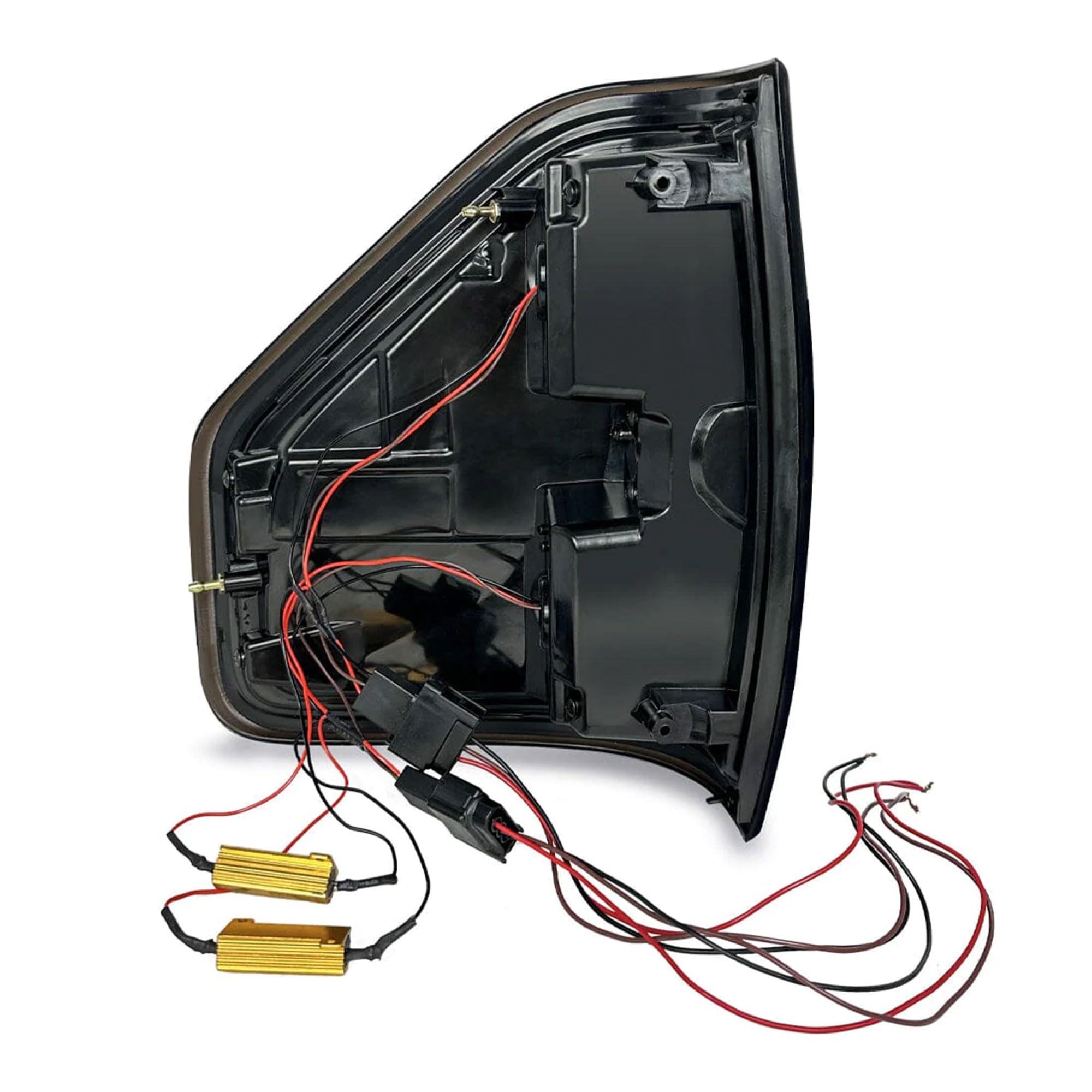 **2009-2014 Ford F150 LED Tail Lights - Smoked Black, Plug & Play, DOT Approved - Upgrade for Enhanced Visibility & Style (Perfect for Night Driving & Custom Builds)**