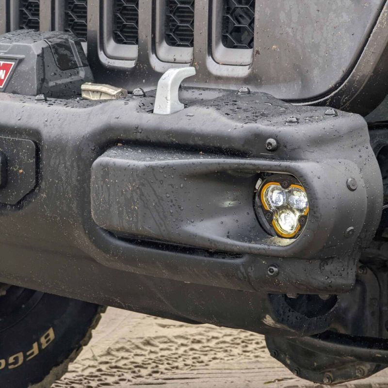 FLEX ERA® 3 Dual Mode SAE Fog LED Light Pod - Single Light Master Kit for Off-Road Trucks & Jeeps - Perfect for Night Driving & Adventure Lighting
