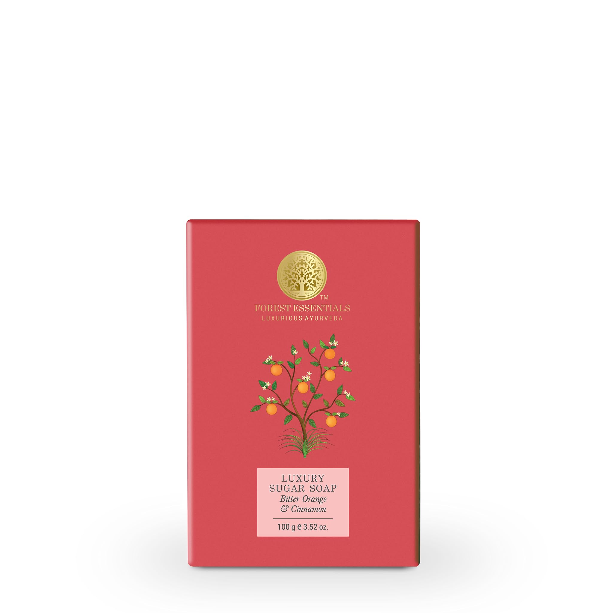 Forest Essentials Luxury Ayurvedic Sugar Soap with Bitter Orange & Cinnamon + Delicate Facial Cleanser with Kashmiri Saffron & Neem - Organic Skincare Combo for Glowing Skin & Deep Cleansing | Perfect for Daily Face & Body Care Routine
