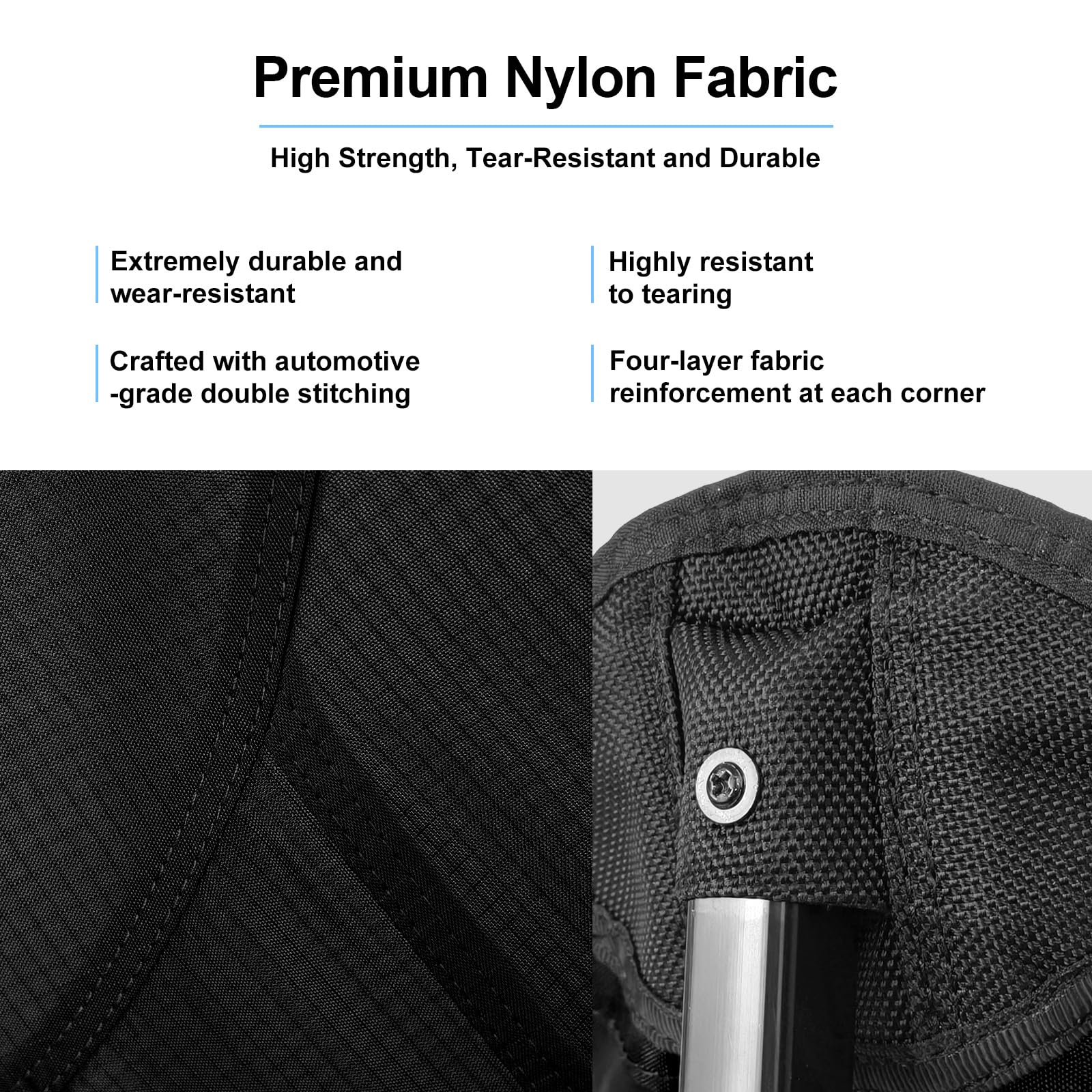 **Portable Folding Camping Chair - Lightweight One-Piece Die-Cast Aluminum Frame for Extra Durability, No Assembly Required, Compact & Fits in Backpack - Perfect for Beach, Hiking, Travel, Picnics, and Outdoor Adventures**