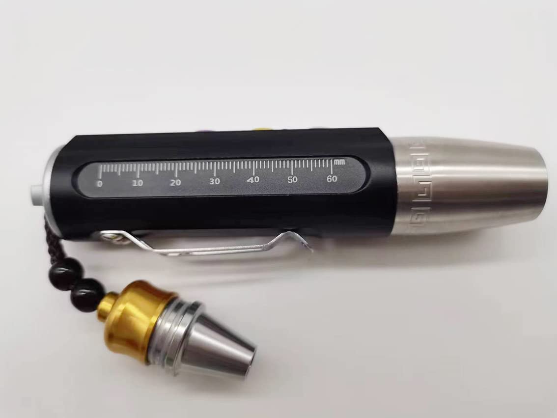Professional Jade Identification Flashlight with Stepless Dimming - 365nm UV Purple Light for Gemstone, Jewelry & Mineral Inspection (TQ00152, Red, Small) - Perfect for Jewelers, Collectors & Gem Enthusiasts